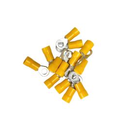 100 COSSES À OEIL BLEUES PRÉISOLÉES AVEC MANCHON PVC - SECTION DE CÂBLE : 1,04-2,63mm²